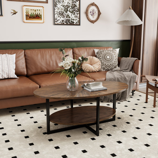 Borough Wharf Oval Coffee Tables With Storage & Reviews | Wayfair.co.uk